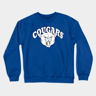 Cougars Mascot Crewneck Sweatshirt